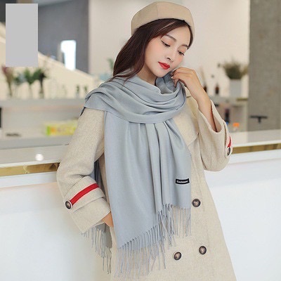 Khăn quàng Cashmere phong cách Hàn Quốc
