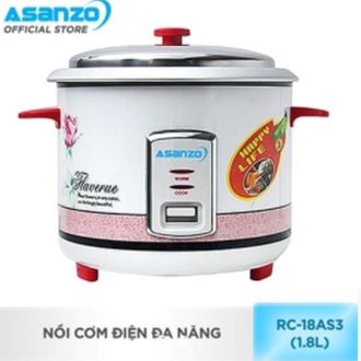 NỒI CƠM ASANZO RC-18AS3 1,8 LÍT