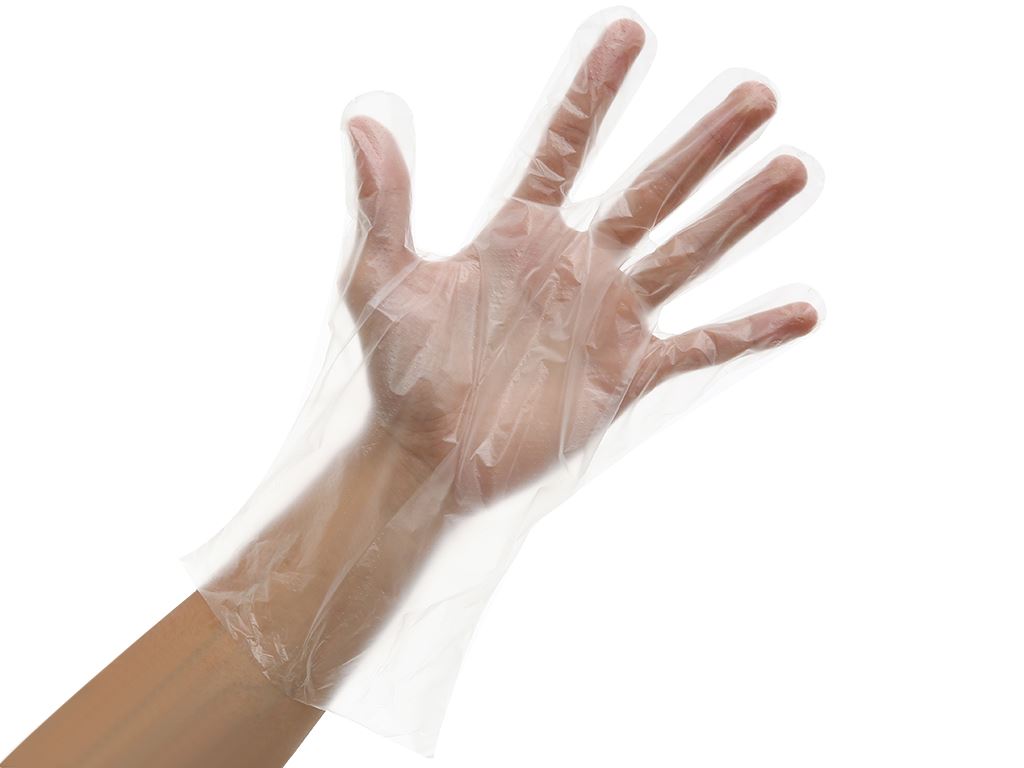 Bao tay nylon Hưng Thông (hộp 100 cái)