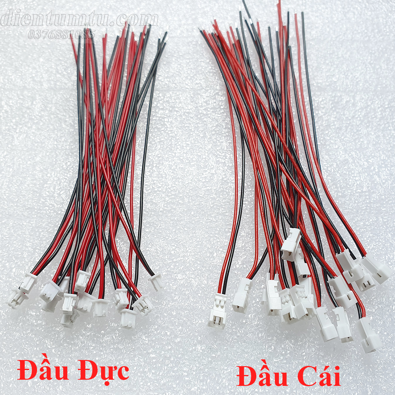 Cáp Micro JST ZH1.25 1.25mm 2P - Cáp nguồn Pin , Cáp Tín Hiệu