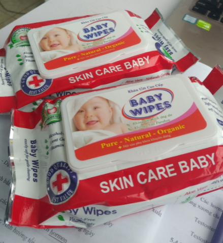 Khăn Giấy Ướt Baby Wipes Bịch 80 tờ
