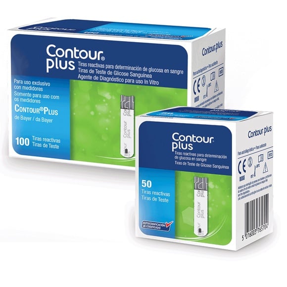 Que thử đường huyết Contour Plus 50 que