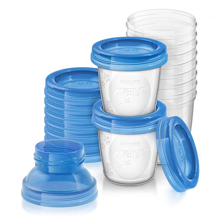 Cốc trữ sữa Avent 180ml chính hãng Vạn An phân phối