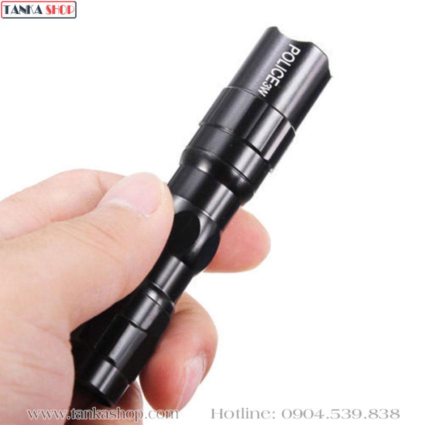 Đèn pin Police 3W mini siêu sáng