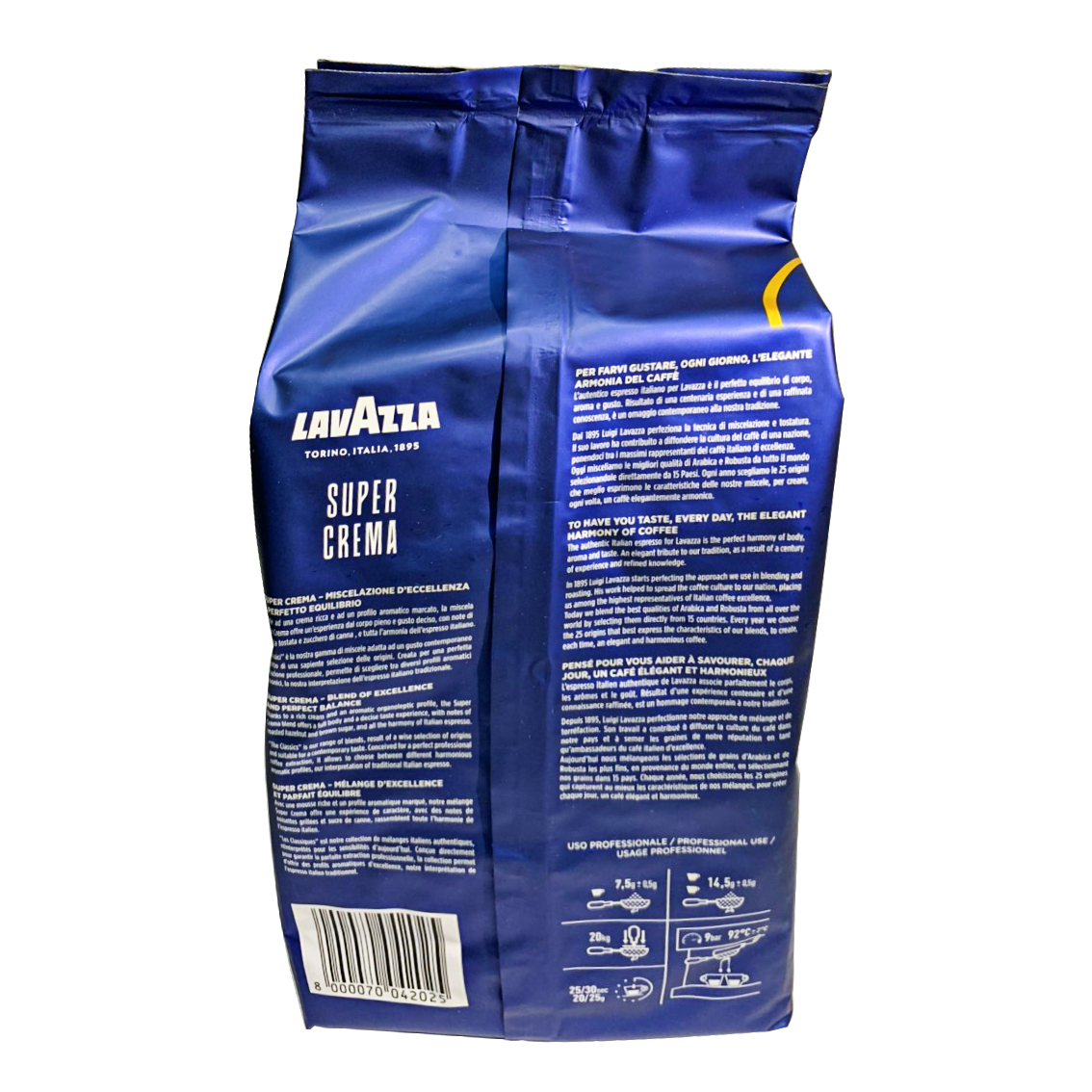 [Hcm][Coffee] Super Crema Lavazza (Coffee Beans 1kg)