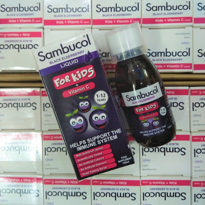 Siro tăng sức đề kháng Sambucol 120ml