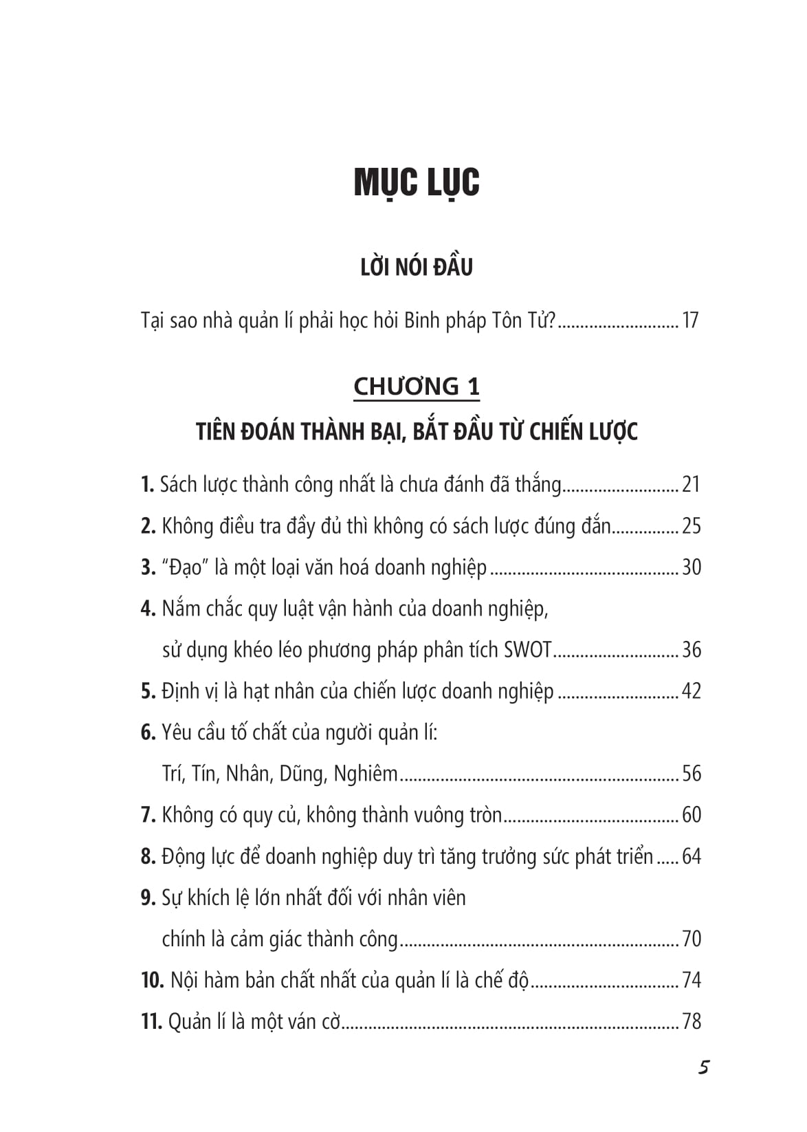Binh Pháp Tôn Tử Trong Quản Lí