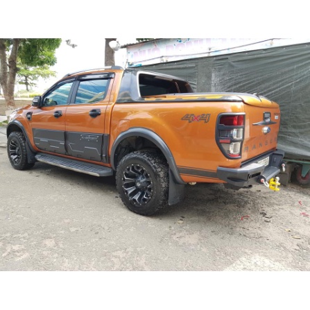 Nẹp sườn xe Ford Ranger loại bản to 2014 - 2021