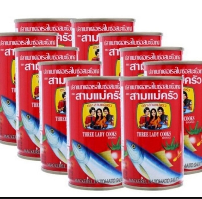 Lốc 5 Hộp Cá 3 Cô Gái THÁI LAN 155GR