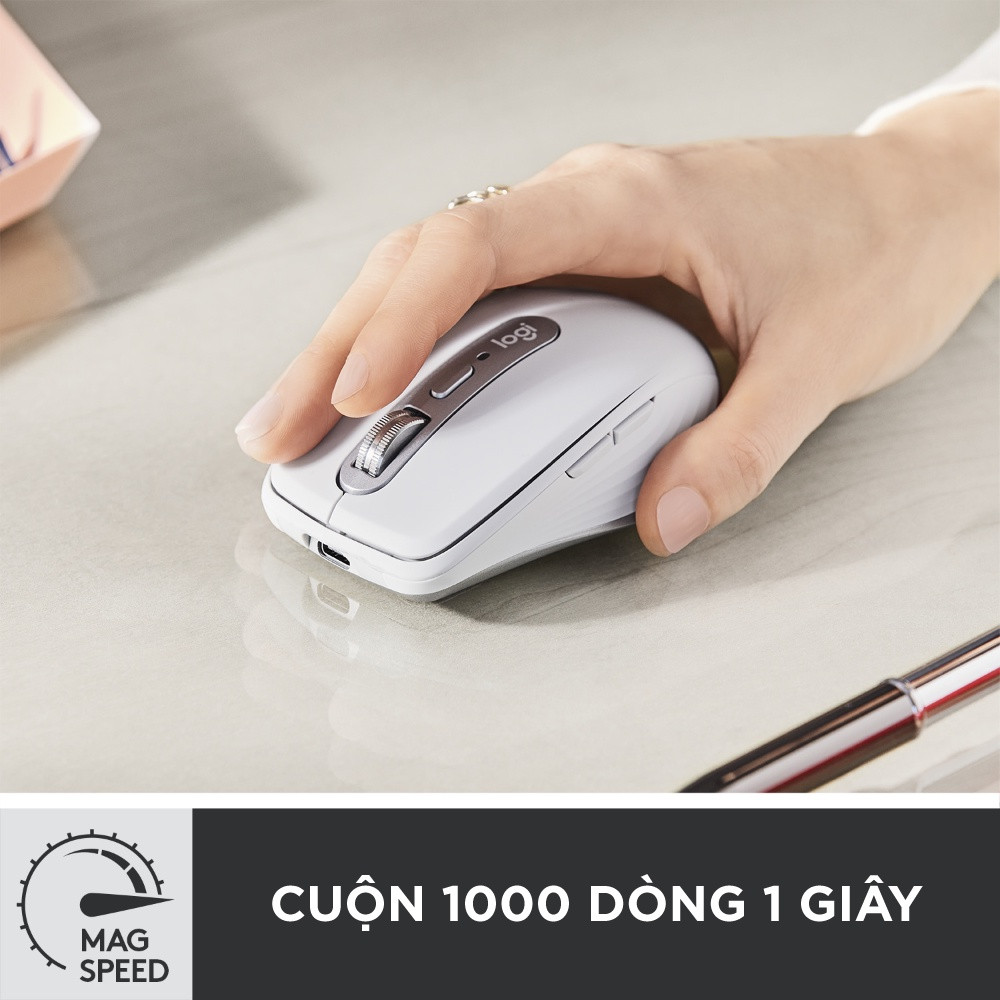 Chuột không dây Logitech MX Anywhere 3 - Hàng Chính Hãng