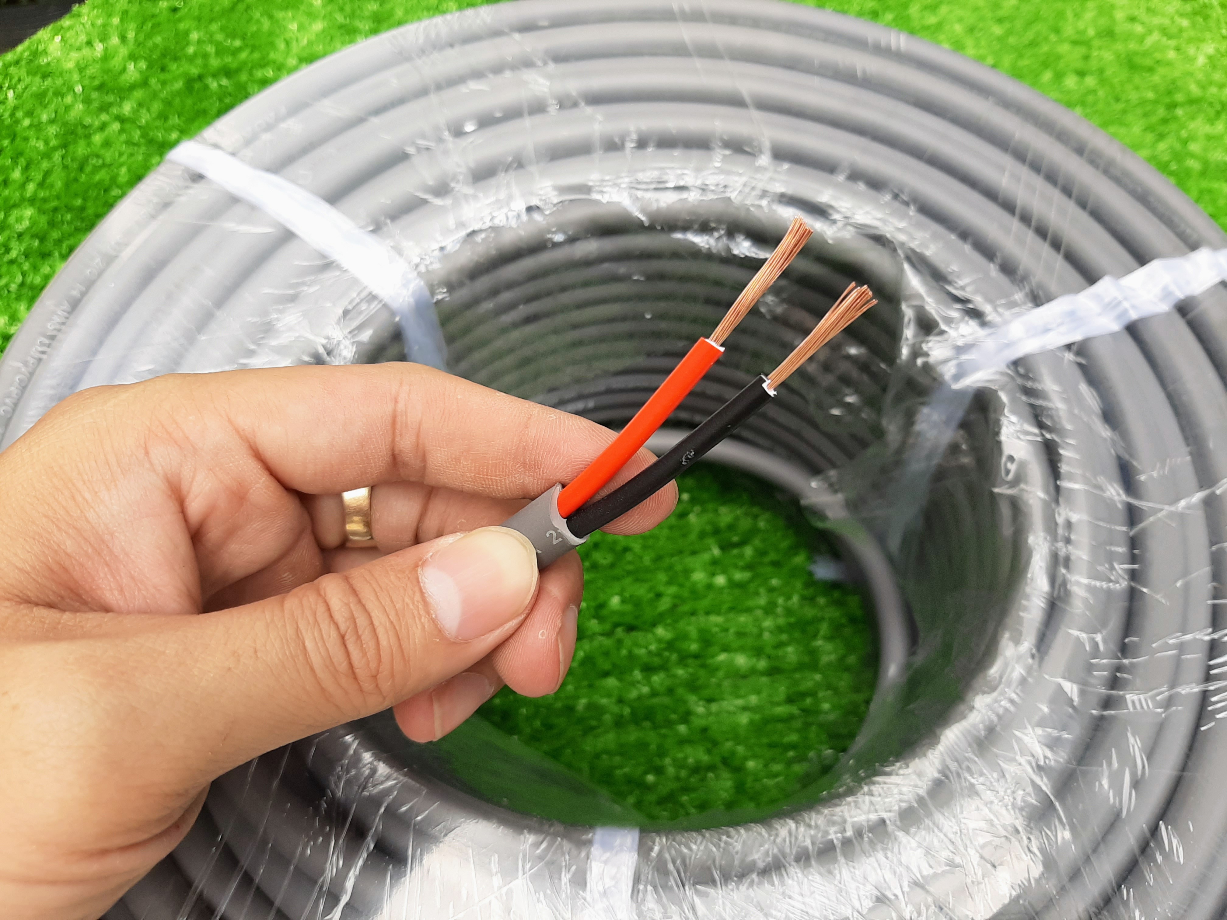 25 Met Dây Điện Đôi 2 Lõi 2x2.5 Đồng Nguyên Chất Fadaco.