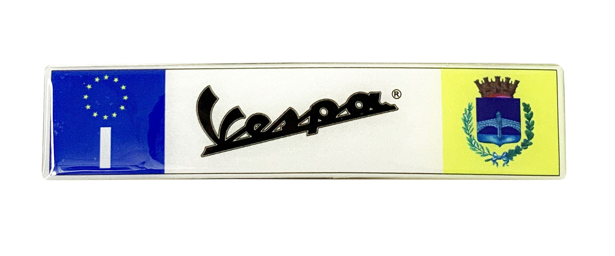 Tem dán biển số xe Vespa