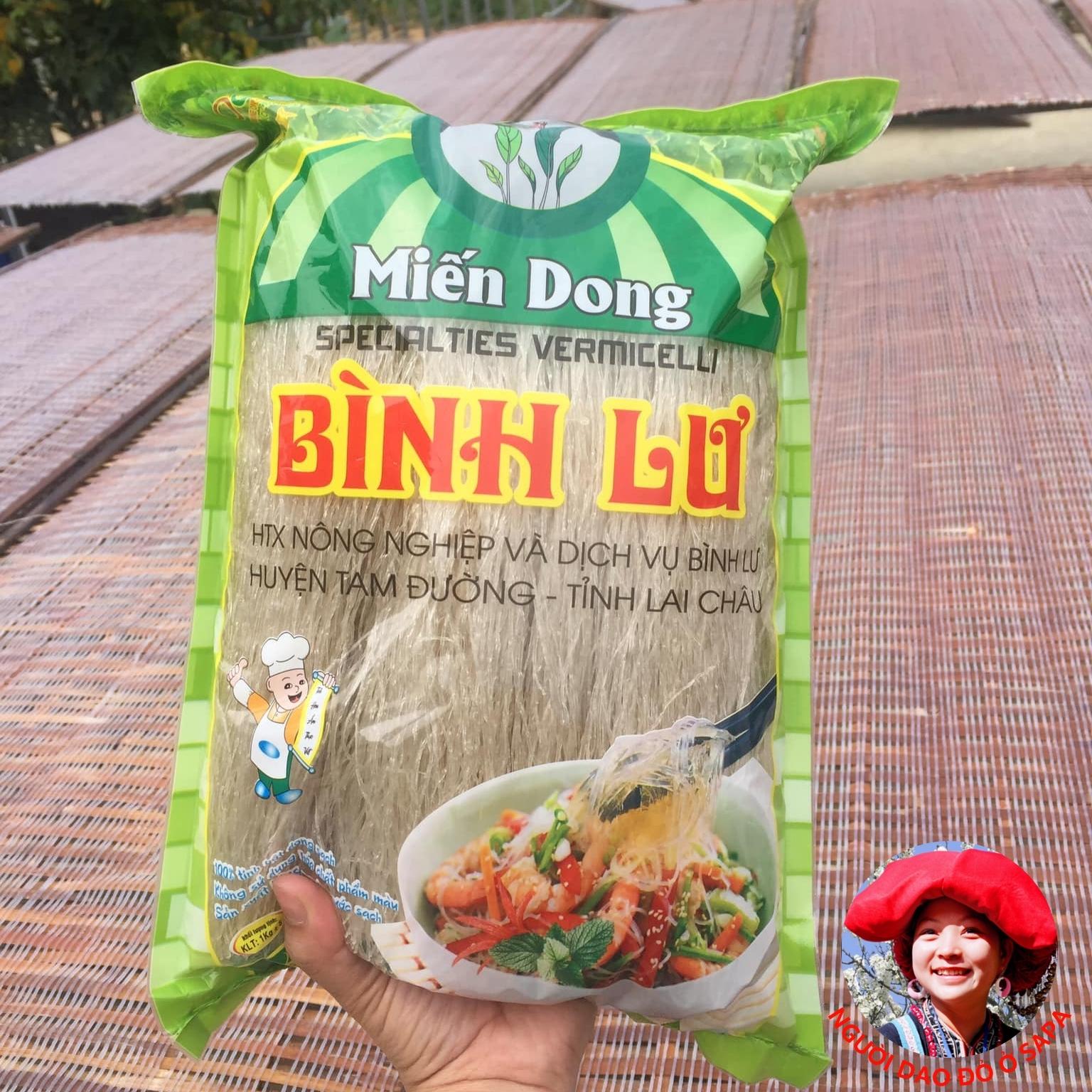 Miến dong Bình Lư truyền thống loại đặc biệt. Đặc sản miến dong Tây Bắc, miến rong, miến giong, miếng dong sợi nhỏ ngon