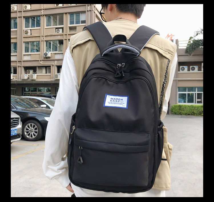 HOÀN TIỀN 15% - Balo Nam Nữ Ulzzang Hàn Quốc  Cặp học sinh đi học Thời Trang Giá Rẻ Cute Dễ Thương Basic LATIMO BL12