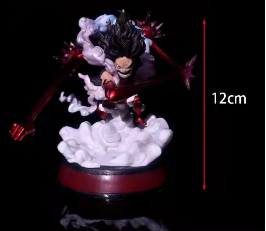 Mô hình nhân vật Luffy Gera 4 snake man chibi 12cm - One piece