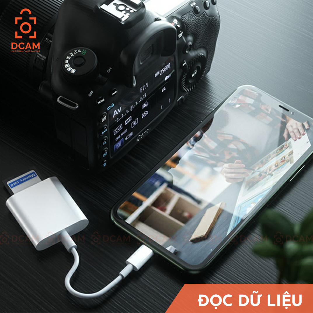 THIẾT BỊ ĐỌC THẺ SD CHO IPHONE, IPAD, IPOD