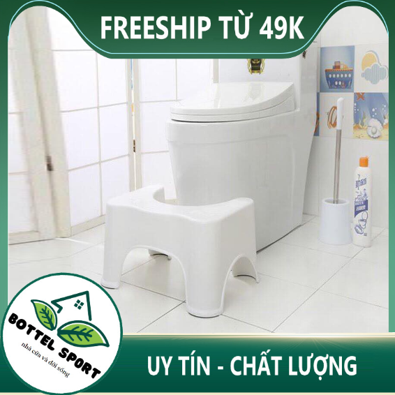Ghế kê chân toilet giá rẻ chống táo bón -Ghế Kê Chân Toilet