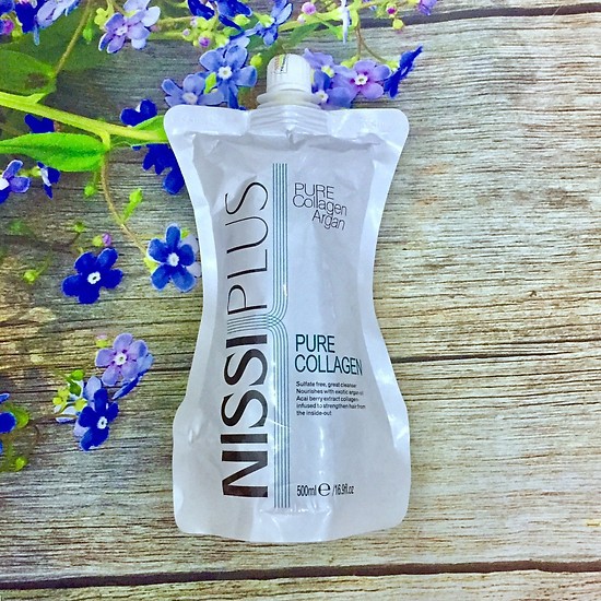 Kem ủ tóc NISSI PLUS collagen Italia túi 500ml