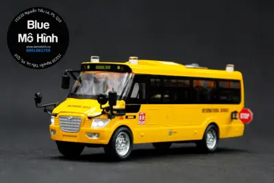 [HCM]Xe mô hình xe buýt school bus 1:32