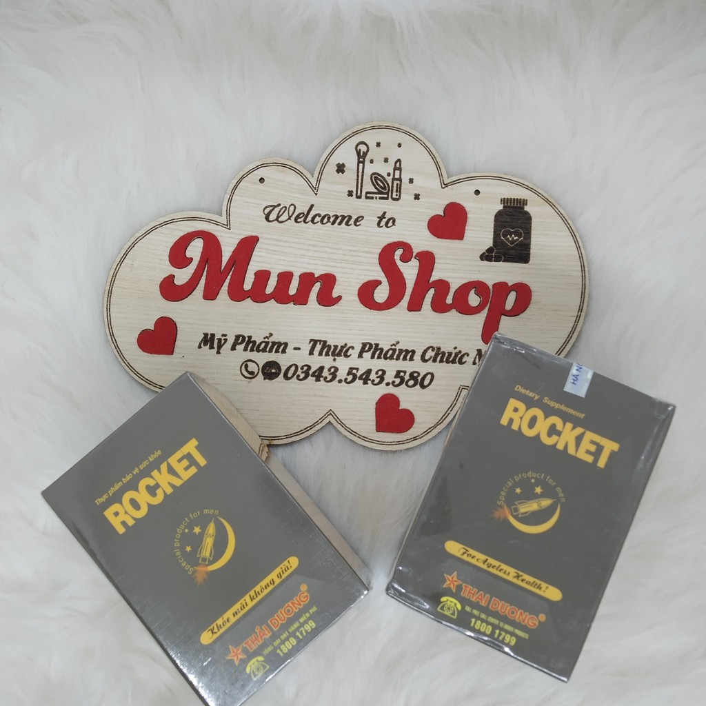 Viên Uống Rocket Hộp 10 Gói (Che Tên)