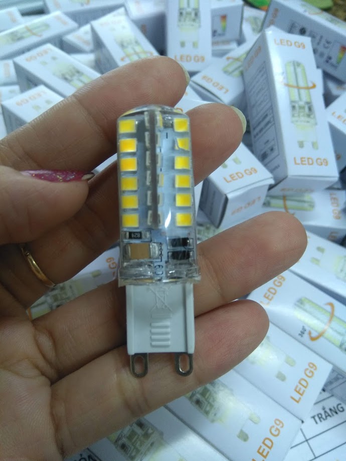 BÓNG LED G9 ánh sáng vàng