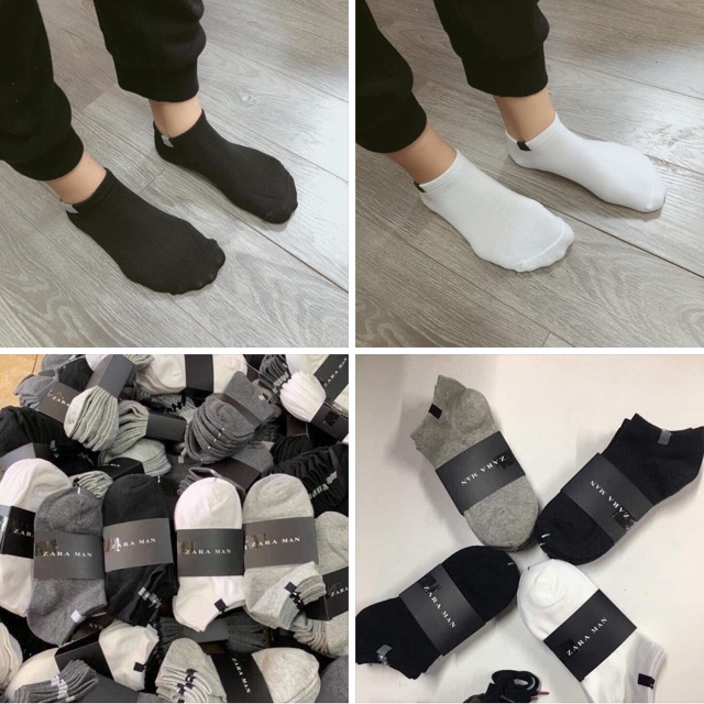 [HCM][CHỌN MÀU] Vớ Tất Trơn Ngắn Cổ Cotton Dầy Dặn