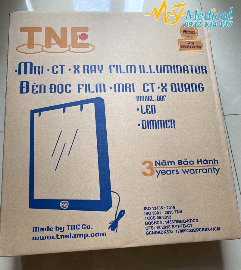 Đèn đọc 2 phim x-quang ct mri - tne