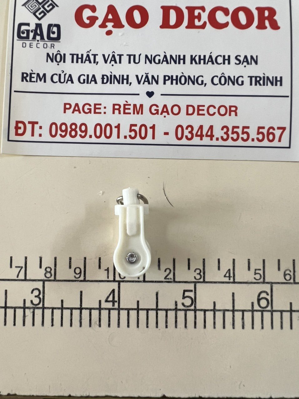 Bi trượt thanh ray treo rèm