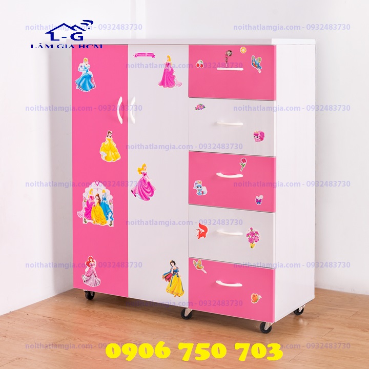 TỦ QUẦN ÁO CHO BÉ HÌNH DOREMON - FREESHIP HCM