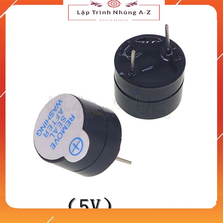 [Lập Trình Nhúng A-Z][103] Còi Chip Buzzer 12*9.5mm 3V/5V/12V