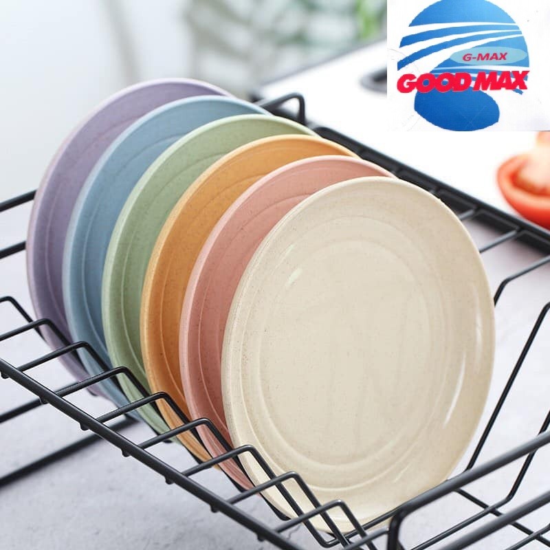 SET 6 ĐĨA LÚA MẠCH AN TOÀN GMAX, 6 MÀU KHÁC NHAU