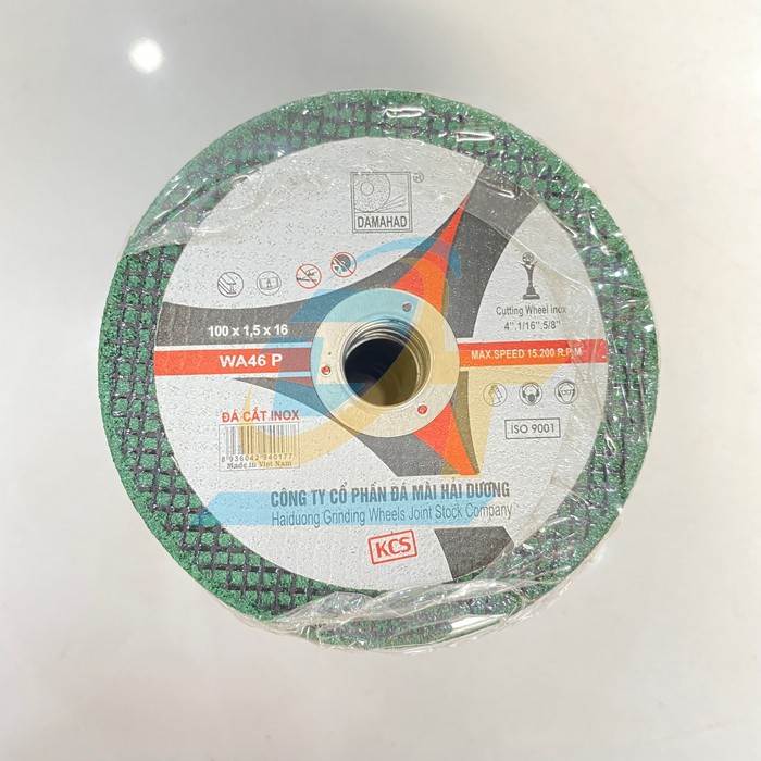 Đá cắt xanh 100x1.5x16mm Hải Dương