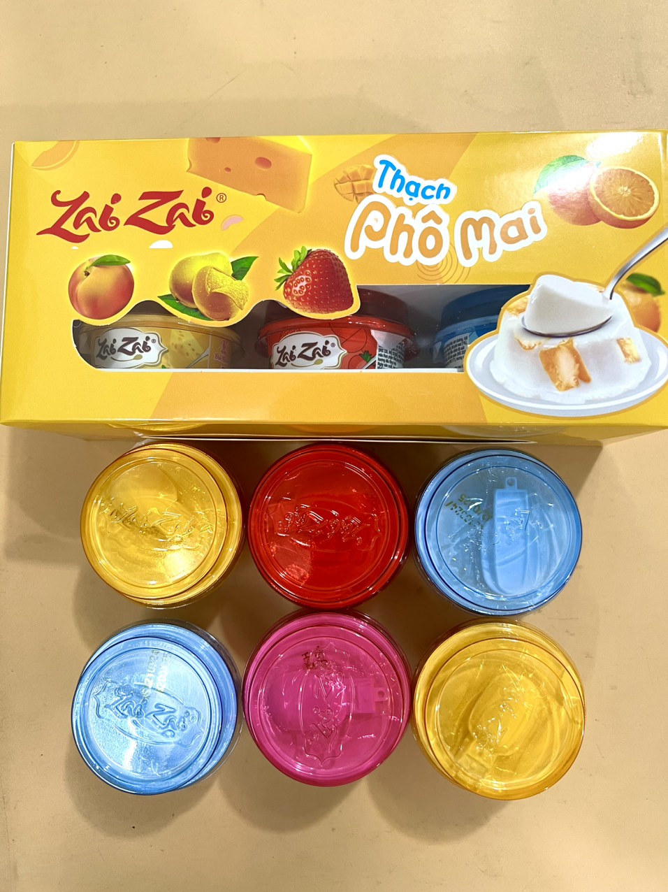 Thạch phô mai Zai Zai của hãng Đức Hạnh siêu ngon
