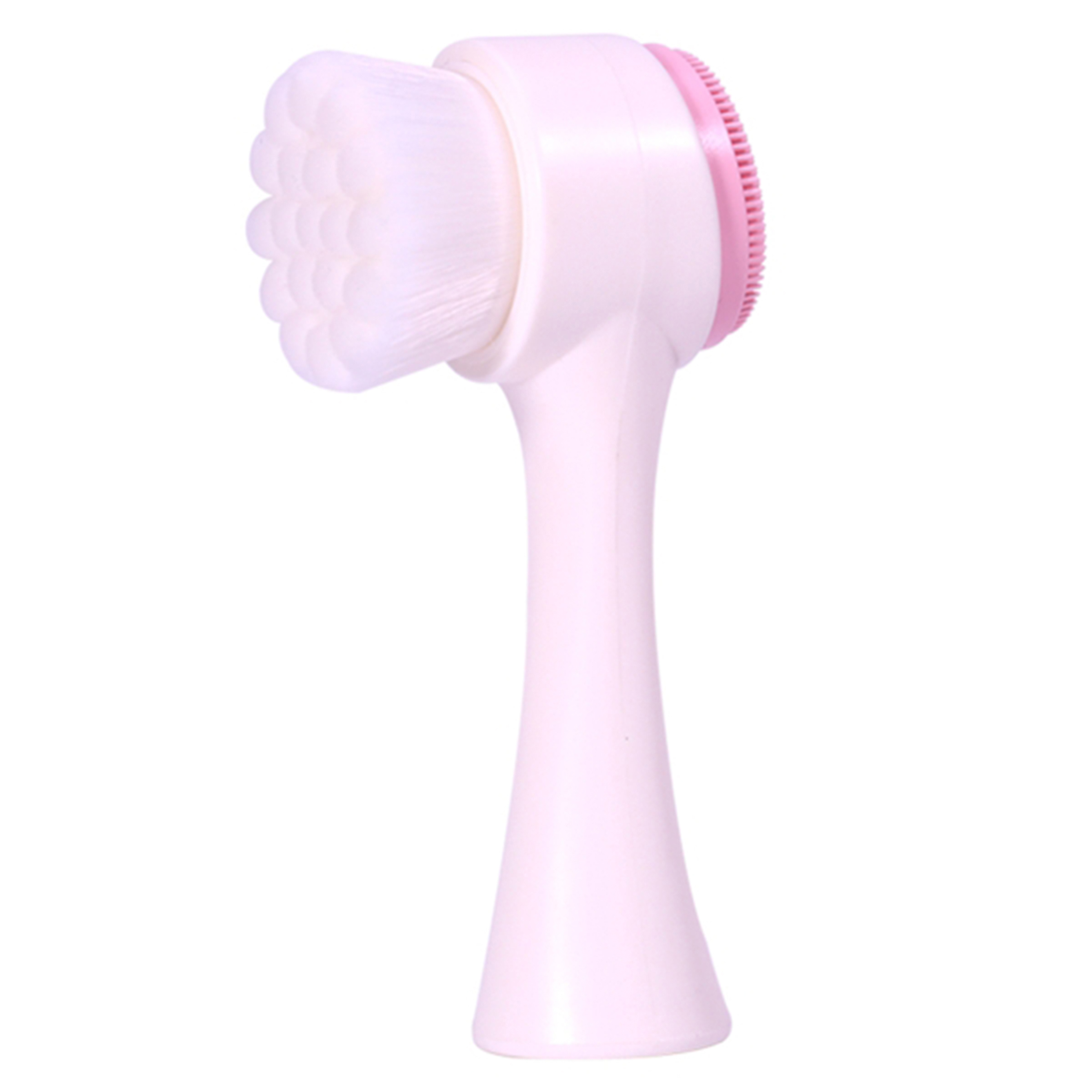 Cọ Massage Silicon Rửa Mặt 2 Đầu