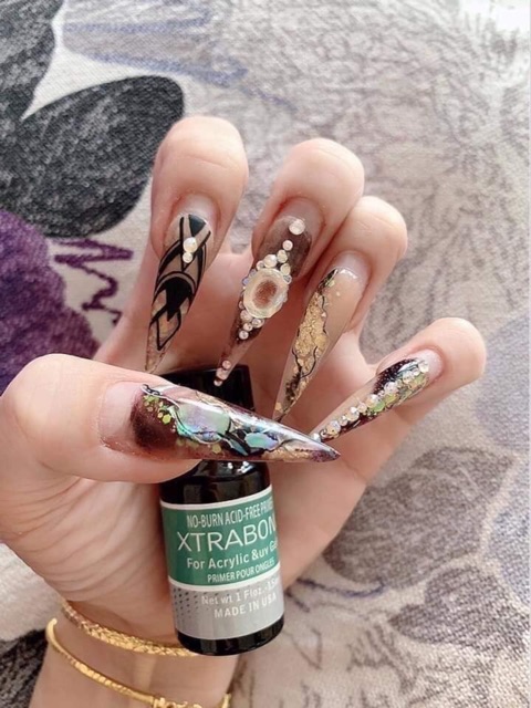 Liên kết bột (kiềm dầu) siêu chắc Phụ kiện Nail