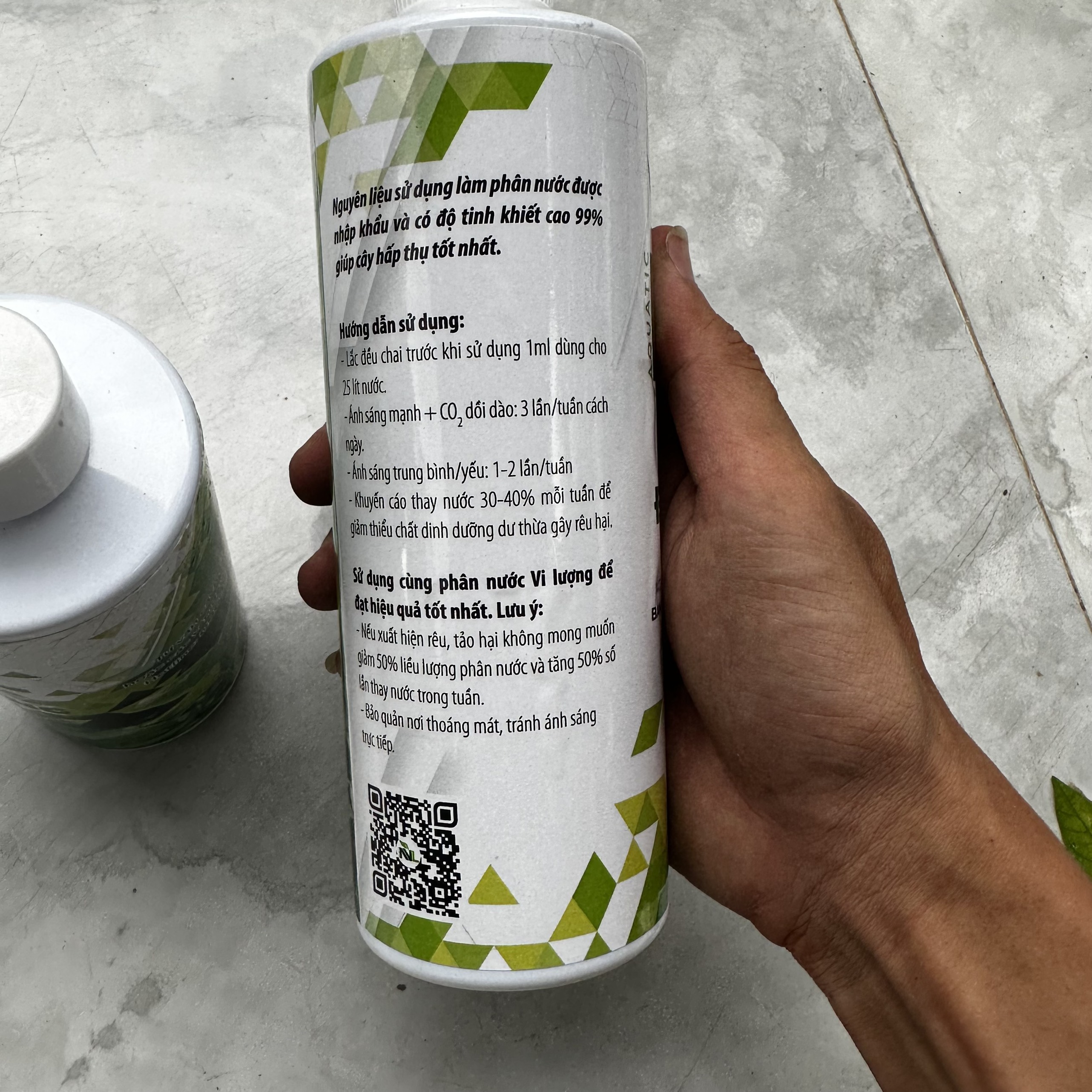 Phân nước đa lượng thủy sinh NVL