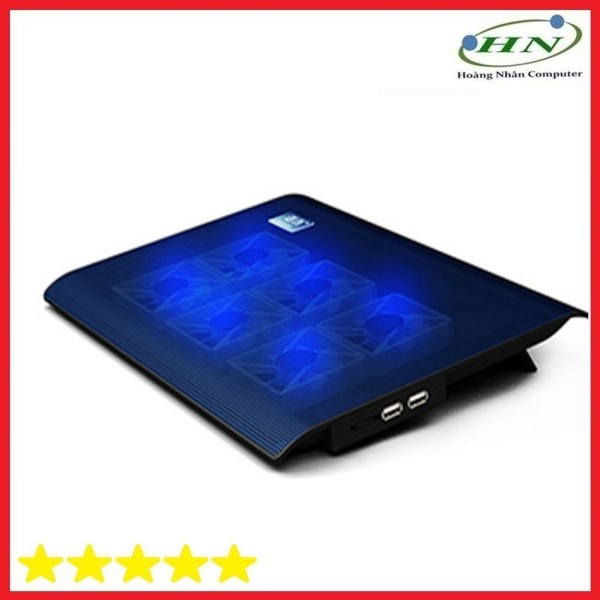 Bảng giá [HCM]Đế tản nhiệt Laptop L112 - 6 quạt cực mạnh chạy cực êm đèn xanh dịu mắt. Phong Vũ