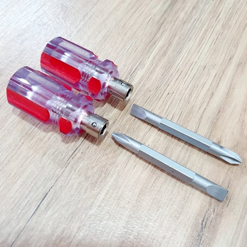 Combo 2 Tua Vít Mini 2 Đầu 7.5CM Tua Vít Ngắn Dùng Mở Nhiều Thiết Bị Chi Tiết Vị Trí Hẹp