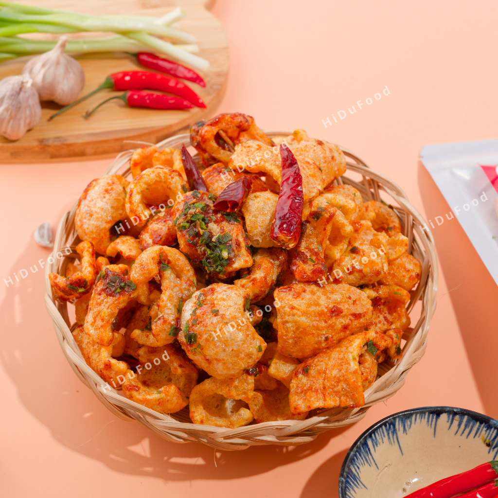 250gr Da heo chiên giòn mắm hành thái lan