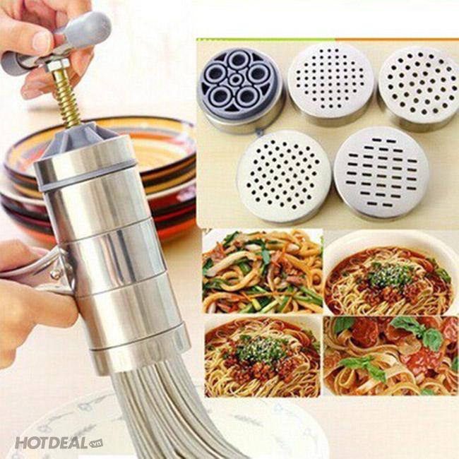 Dụng cụ làm bún mì tươi 5 đầu inox cao cấp, tiện lợi