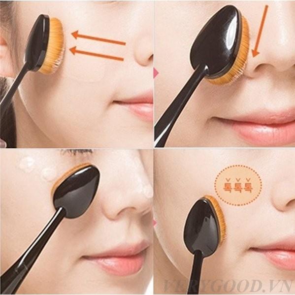 Cọ tán kem nền siêu mềm mịn hap1161