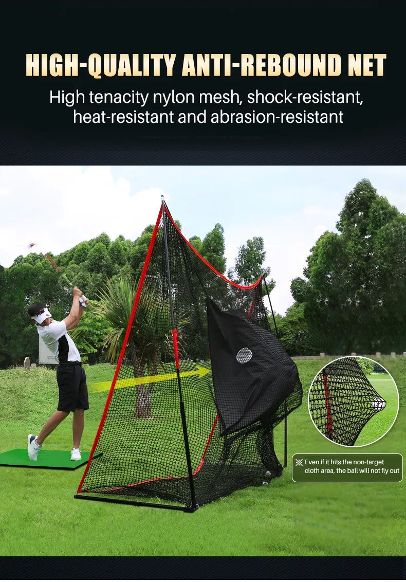 BỘ KHUNG LƯỚI TẬP SWING GOLF - PGM LXW023