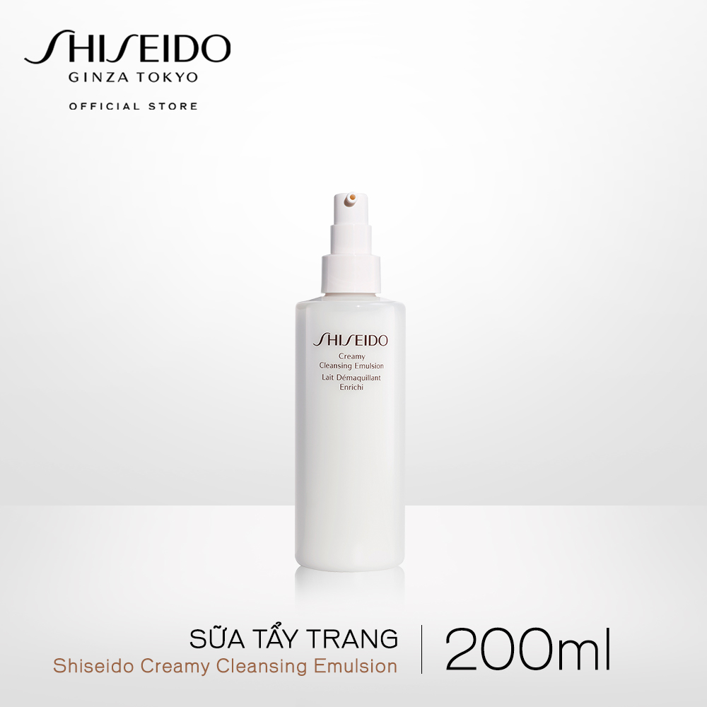 Sữa tẩy trang Shiseido Creamy Cleansing Emulsion 200ml