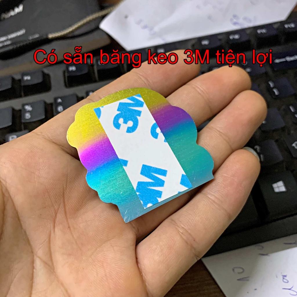 TEM STICKER LOGO TITAN GR5 BULLDOG BATMAN (GÍA 1 TEM)