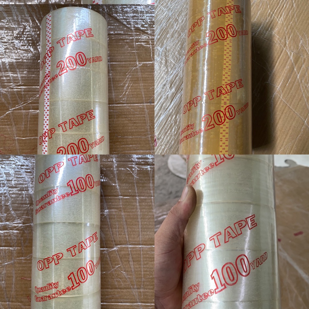 Băng keo dán thùng 5F - 100Y/6 cuộn