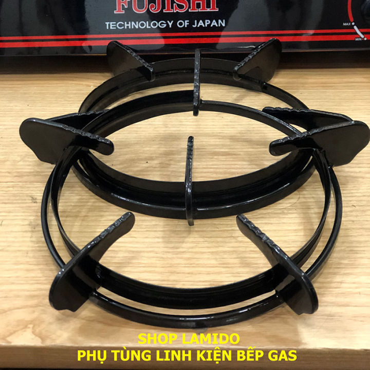 2 Kiềng bếp gas chắn gió tiết kiệm gas KT18,5cm - Thay lắp đa số bếp ga cùng cỡ