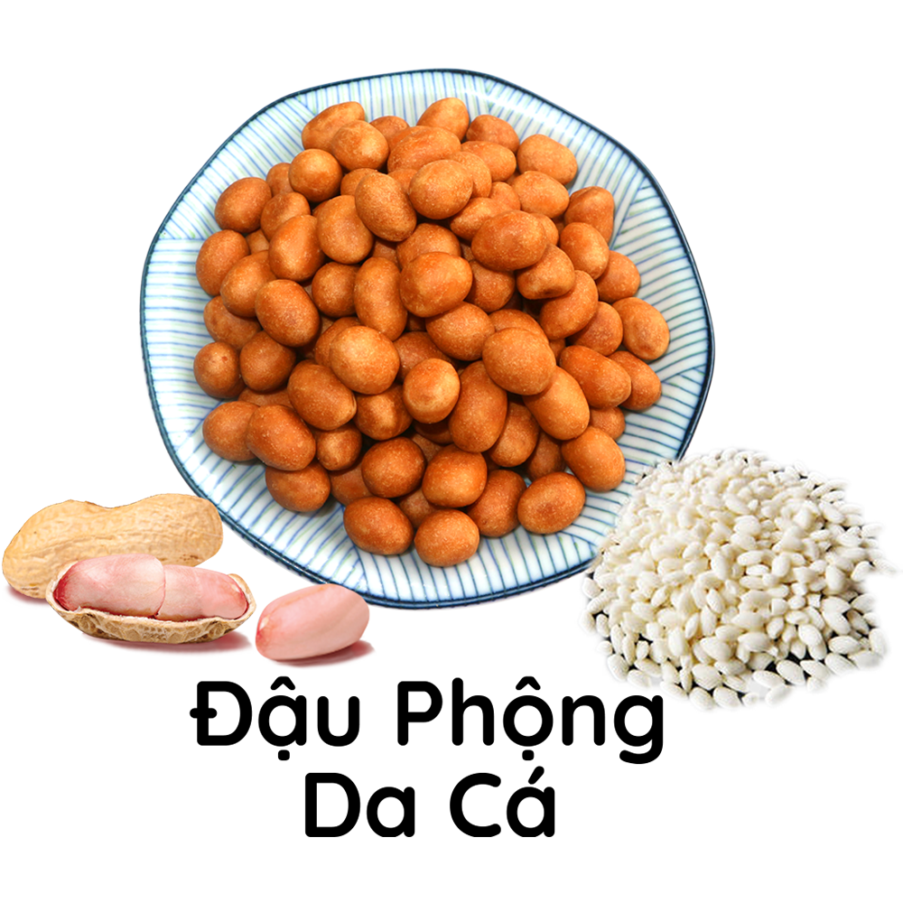 Combo 2 hũ Đậu phộng Da cá Tân Tân (300g/hũ)