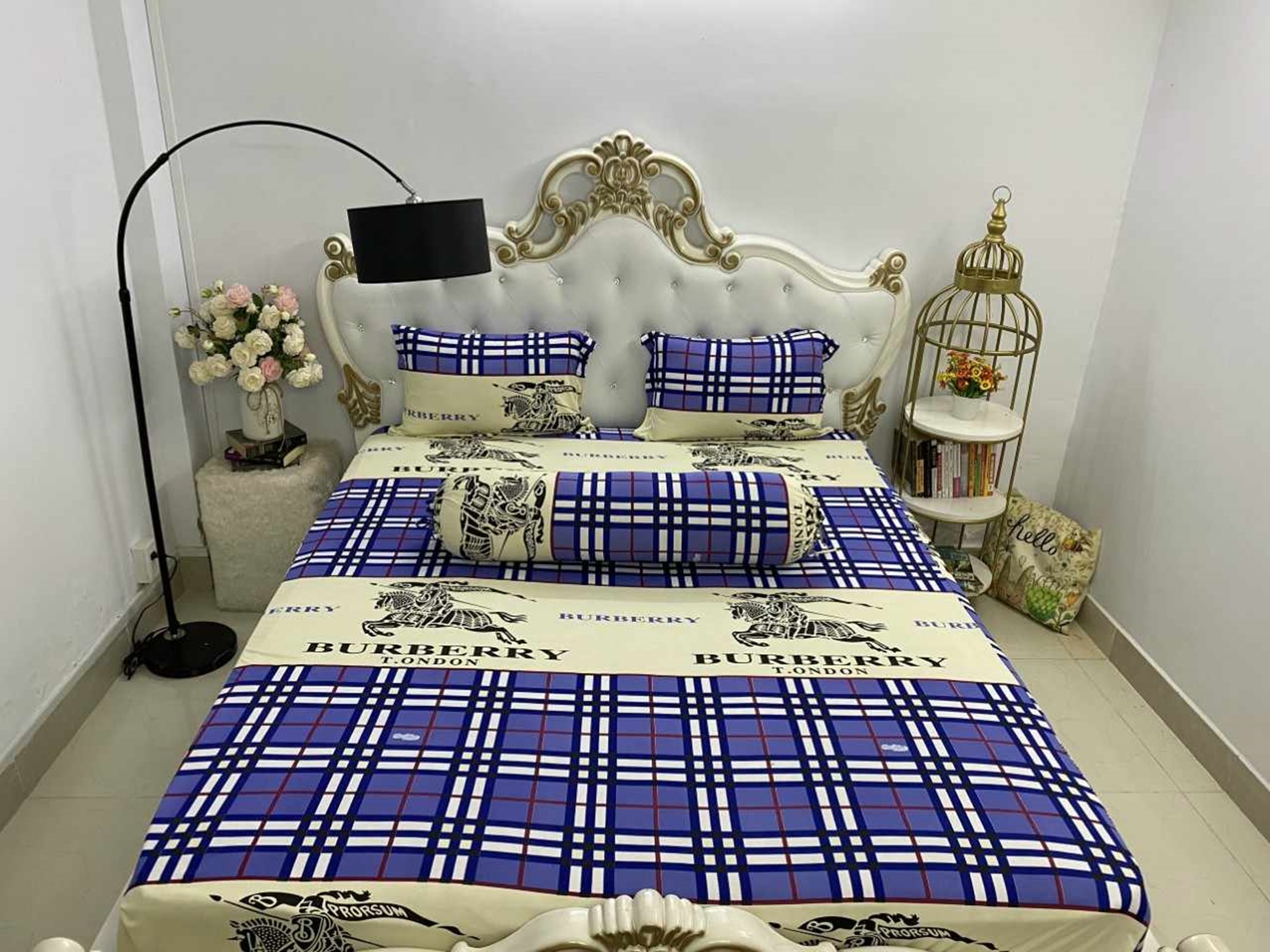 Ga giường thun lạnh Hàn Quốc drap thun cho nệm dày 10 phân - [Giao màu ngẫu nhiên]
