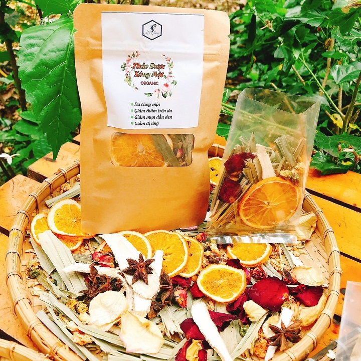 Xông Mặt Thảo D.ược Organic - Mộc Hương