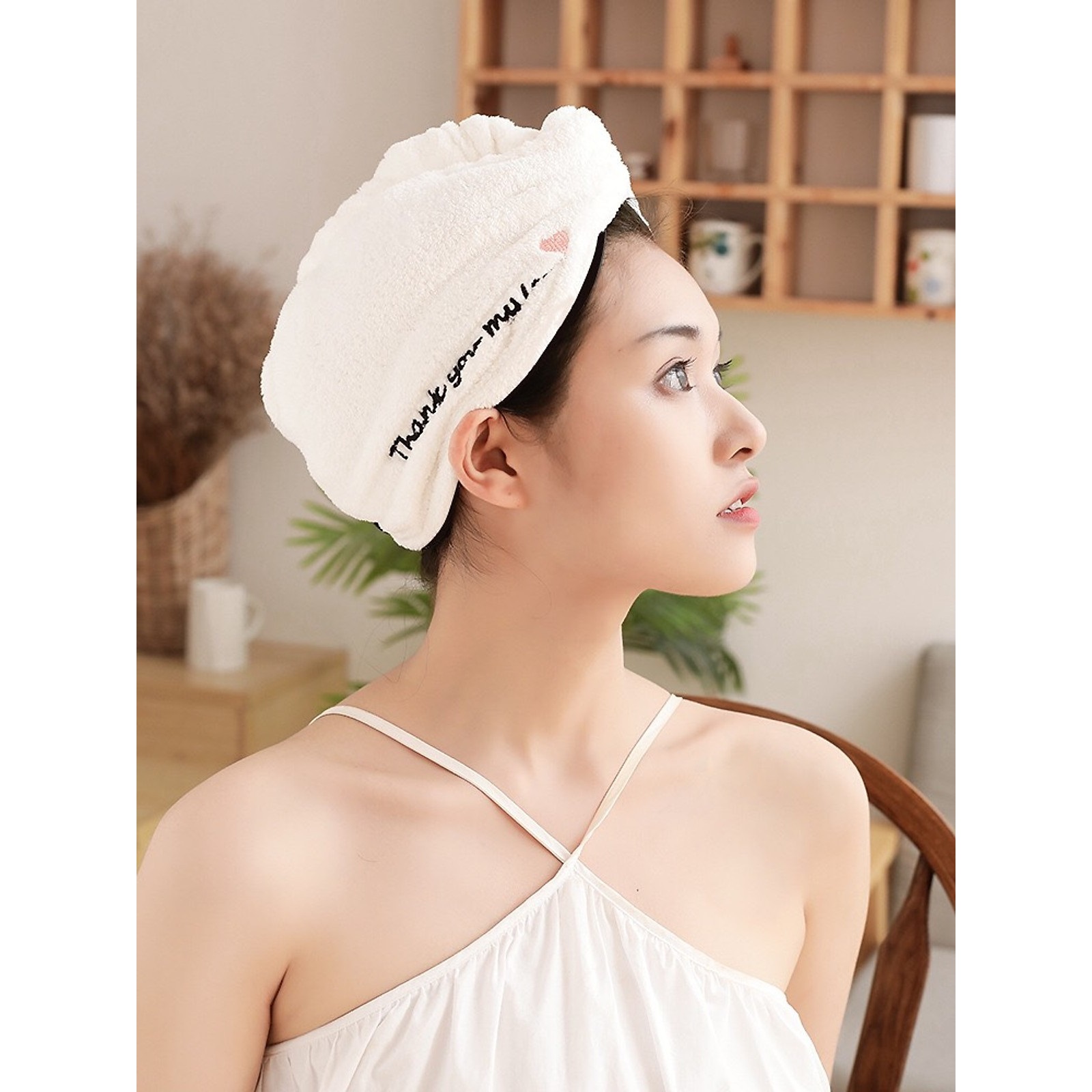 [Sấy Khô Siêu Tốc] Khăn Quấn Tóc Nhanh Khô Microfiber Ủ Tóc Siêu Thấm Mềm Mịn Nhanh Khô Siêu Tốc
